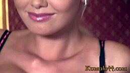 Blonde babe in hot FFM threesome, muff diving and anal with toys! 😈