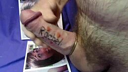 Jeff Tributes Rachel With Monster Cock Cumshot!