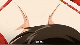 Hentai chapter 2 features asian cartoon girl getting licked and fucked hard. Monster cock leads to orgasm and cumshot.