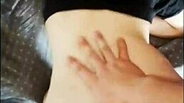 Tinder Girl’s FIRST DATE Turns Wild in Bedroom with ROUND ASS Covered in CUM!