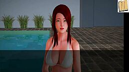 Teen 18+ Bent Over In Doggystyle 3D Hentai Cartoon Fuck