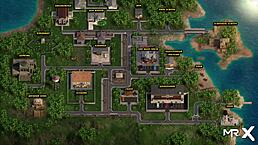 mature girl instructs to cum on her leg in treasure of nadia e2 68