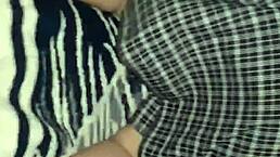 My Chapina Latina with Big Ass Turns Me on Despite Her Period I Still Fuck Her