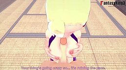 ino yamanaka gives titjob and gets fucked by naruto 😍