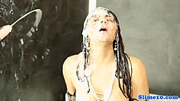 Does this euro babe love bukkake facials?