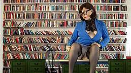 Solitude grips the solo librarian, lost in stacks of endless quiet.