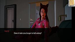 My New Family 32: Redhead Teen Erotic Game Shock!