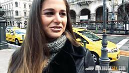 Cathy Heaven squirts hard in public truck