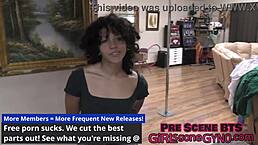 Nicole Luva, Dr. Aria Nicole Walks in Naked for Examination at GirlsGoneGynoCom