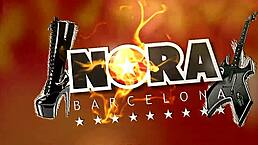 Nora Barcelona and Jesyka Diamond in erotic lesbian cunilingus