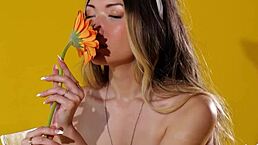 petite asian kelly lu flaunts perfect natural body