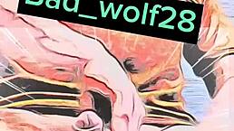 soldier's hand jerks horny cock