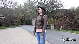 This Lovable Nympho Sucks Penis POV and Gets Banged Hard