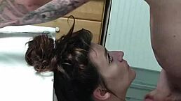 Watch this latina get throated and ass fucked?