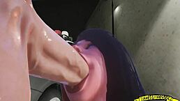 Part 2: blowjob in parking lot leads to creampie 😏