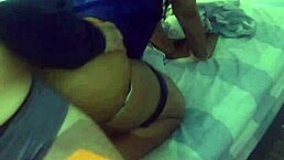 I got to record this Colombian prostitute with big ass taking monster cock doggystyle and gaping.