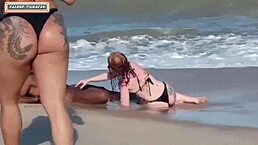 fizemos sexo com estranho na praia ele deixou n�s duas toda fodida