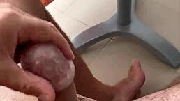 Flash Mutual Masturbation on Croatian Hotel Balcony