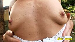 Jizzorama - Mature Amateur Banged Hard in Public Spot