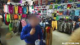 Blonde Demi Hawks Caught Fingering At Work