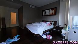 these teen chicks are having a wild groupsex party