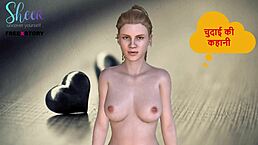 Hindi Audio Sex Story - Threesome Sex With A Transgender In Crossdressing Porn In 3D