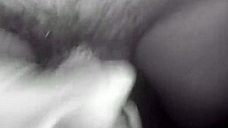 A young woman masturbates with semen in part one