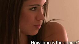 Teen girlfriends show love with oral before first lesbian sex