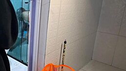 Risky masturbation for the teen maid, want to see?