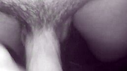 A young woman masturbates with semen in part one