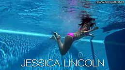 Jessica Lincoln Loves Pool Nudity