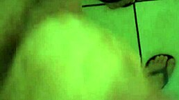 I saw him masturbating in the bath, it was so hot!