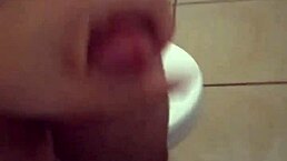 I saw him masturbating in the bath, it was so hot!