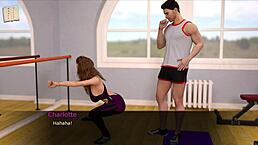 nursing back to pleasure 73, i get it on with sexy redhead in the gym 😏