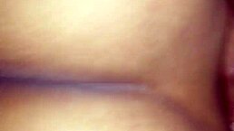 Late night backshot with thong and creampie