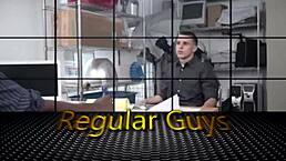 Interracial Gay Hardcore Sex in the Office with Virgin Ass