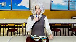 in my real desire 46, the indian girl with big tits and ass explores her cartoon fantasies