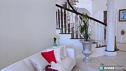 Amber Says Check Out My Big Tits and Ass While Posing