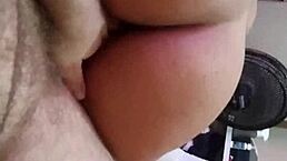 hot bitch having ORGASM with DOUBLE VAGINAL and ANAL PENETRATION doing FISTING DOUBLE PUSSY