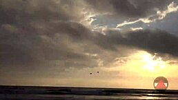 Ever Seen a Messy Asian Model’s Beach Bikini Feet Show? It’s Wet and Wild!