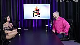 Paulo avelar dominates in sheer red lingerie