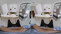 Virtual Taboo Unleashes Brunette’s Shaved Pussy in Wild POV Action