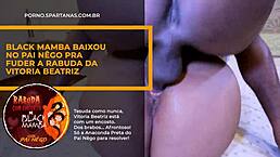 黑曼巴修理维多利亚·贝亚特里斯！🐍