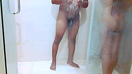 hot couple fucks in shower 😍
