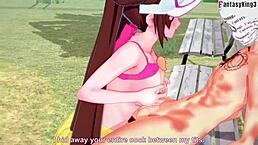 梅南希在宝可梦幻想中猛干！