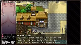 Rumina faces the hypnosis cult in this anime game part 2