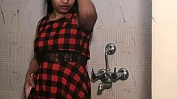 Hey, have you seen this indian teen’s wet pussy in the bathroom?