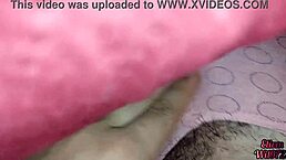 stepbrother fucks stepsister under the sheets while families are away