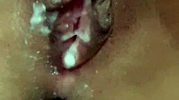 cumming in the teen 18+ pussy, she asks for finger in ass