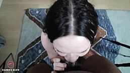 Did baddies blow Brynn Michaels? Monster cock doggystyle with cumshot on big ass